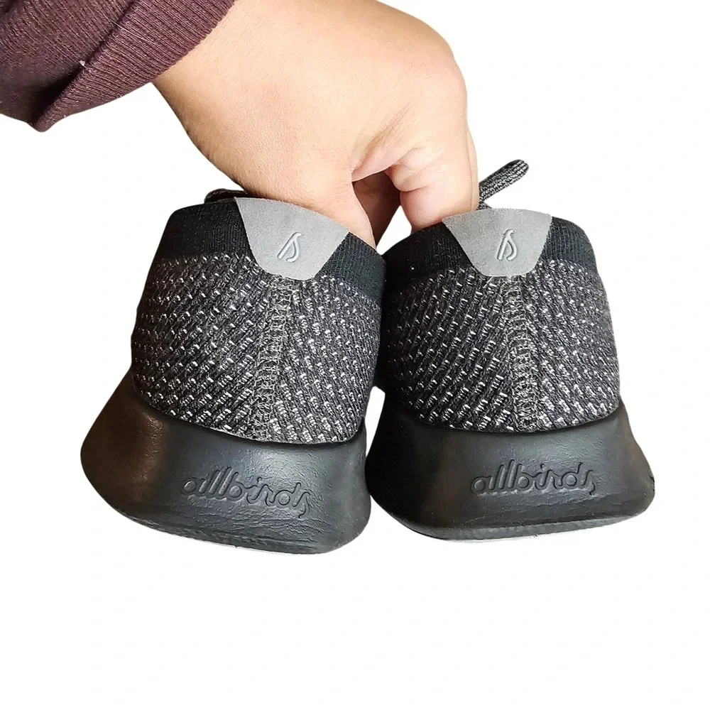 Allbirds Women's Tree Dasher 1 Running shoes Size‎ 8 Grey Black